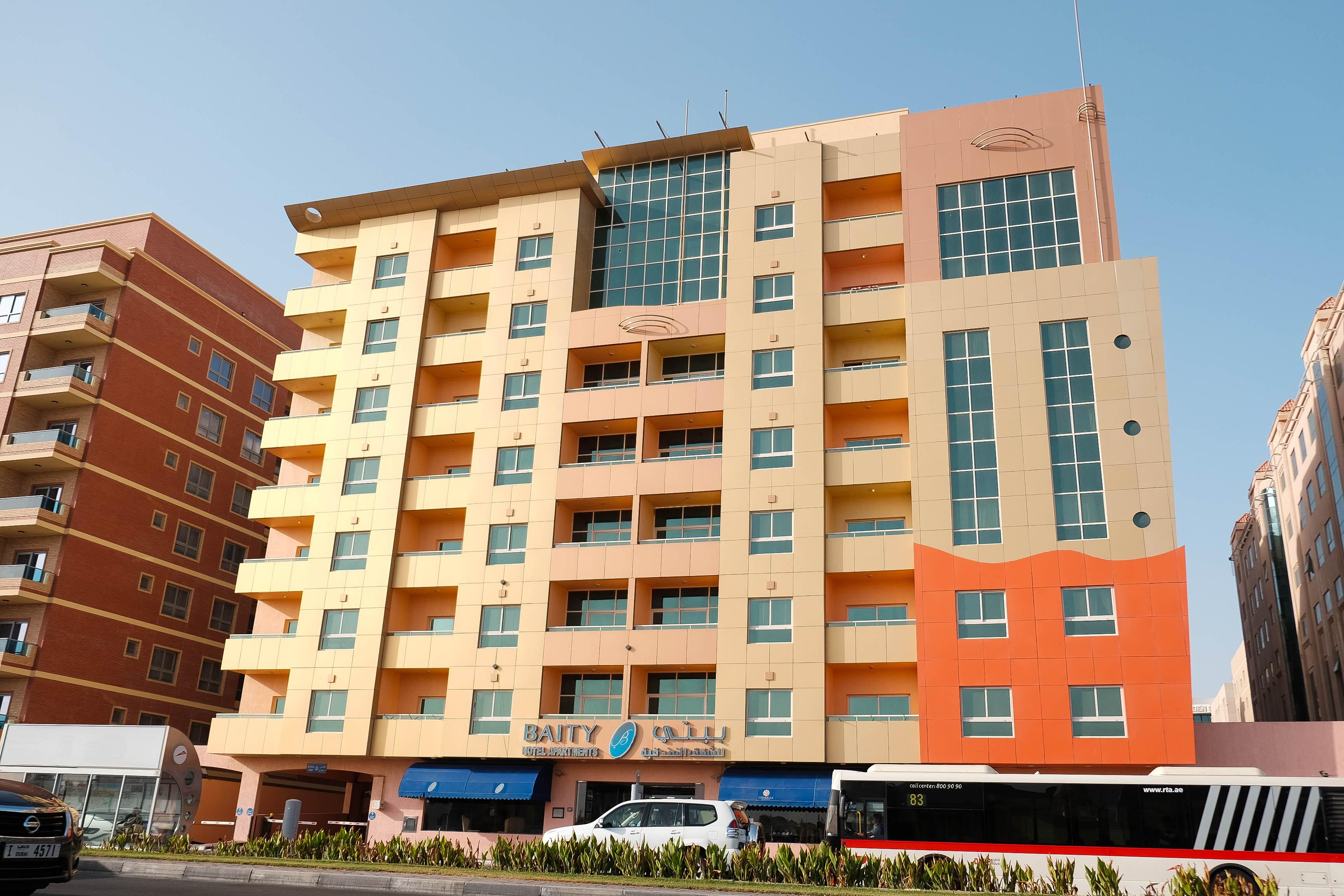 Baity Hotel Apartments Dubai Eksteriør bilde